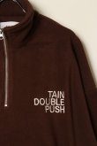 画像3: TAIN DOUBLE PUSH タインダブルプッシュ DOUBLE PUSH HALF ZIP FLEECE{-BBA} (3)