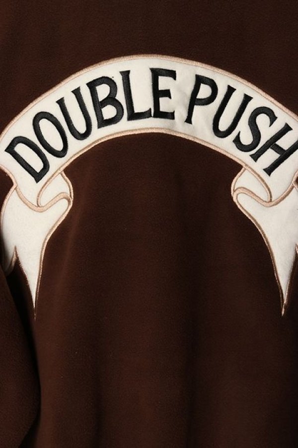 画像6: TAIN DOUBLE PUSH タインダブルプッシュ DOUBLE PUSH HALF ZIP FLEECE{-BBA} (6)