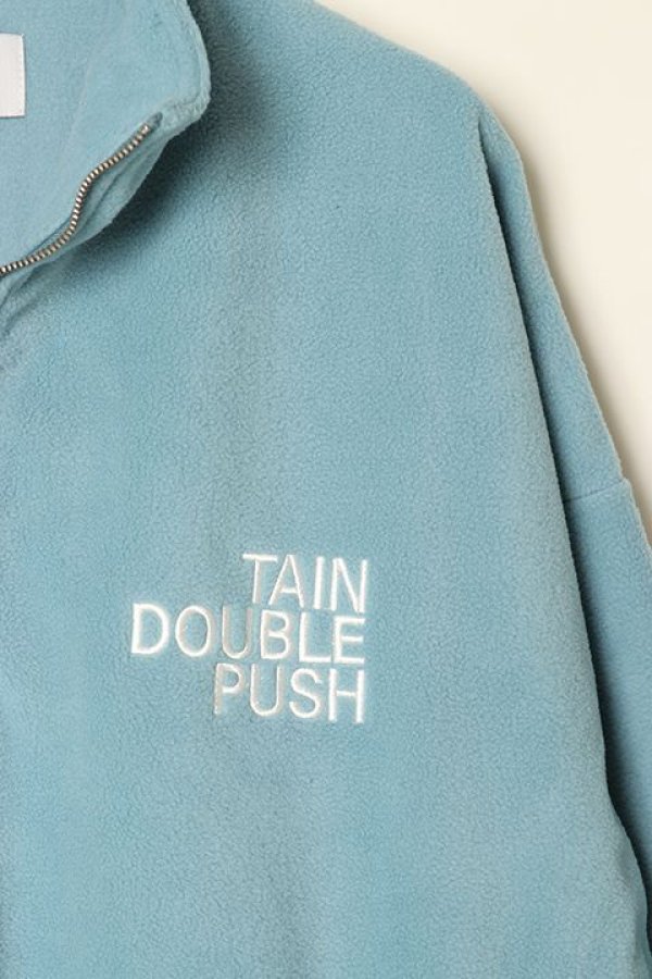 画像4: TAIN DOUBLE PUSH タインダブルプッシュ DOUBLE PUSH HALF ZIP FLEECE{-BBA} (4)