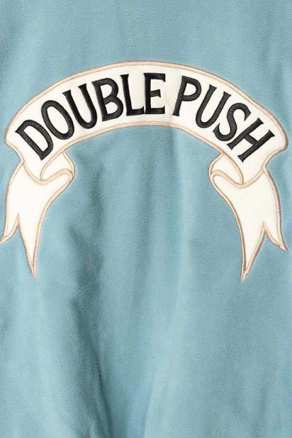 画像8: TAIN DOUBLE PUSH タインダブルプッシュ DOUBLE PUSH HALF ZIP FLEECE{-BBA} (8)