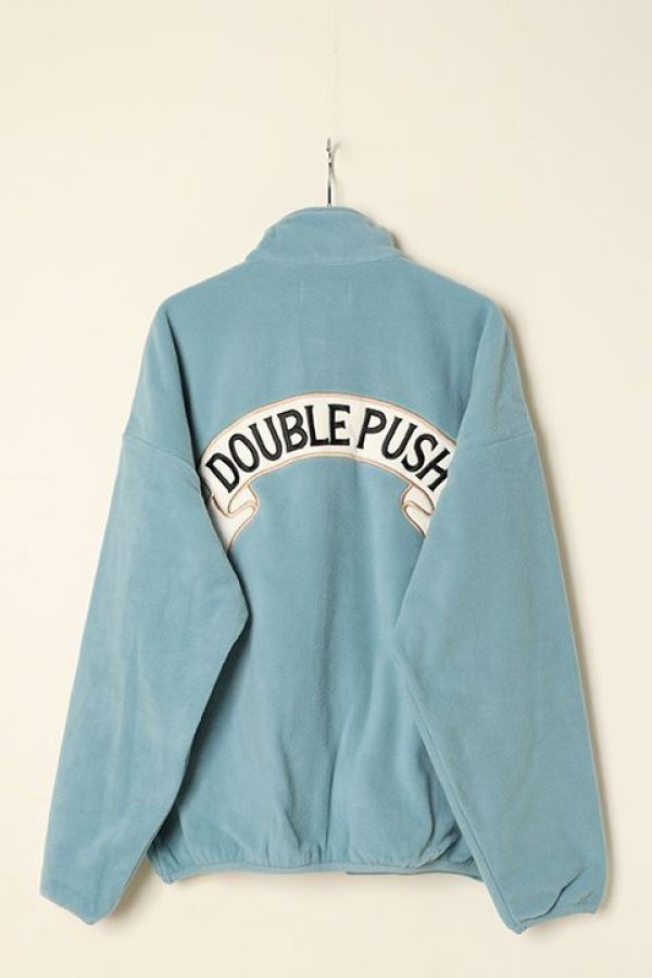 画像9: TAIN DOUBLE PUSH タインダブルプッシュ DOUBLE PUSH HALF ZIP FLEECE{-BBA} (9)