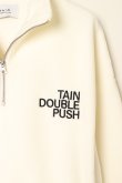 画像4: TAIN DOUBLE PUSH タインダブルプッシュ DOUBLE PUSH HALF ZIP FLEECE{-BBA} (4)