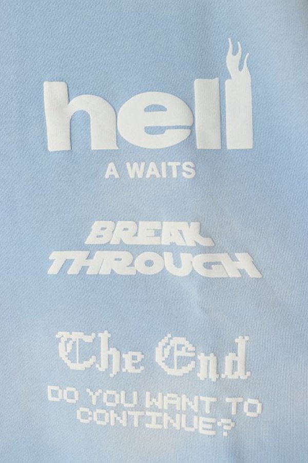 画像3: 【 30%OFF セール31,900円→22,330円】 TAIN DOUBLE PUSH タインダブルプッシュ DOUBLE PUSH HALF ZIP SWEAT{-BCS} (3)