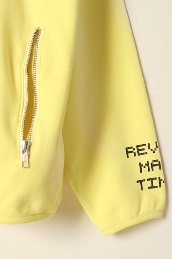 画像4: 【 30%OFF セール31,900円→22,330円】 TAIN DOUBLE PUSH タインダブルプッシュ DOUBLE PUSH HALF ZIP SWEAT{-BCS} (4)