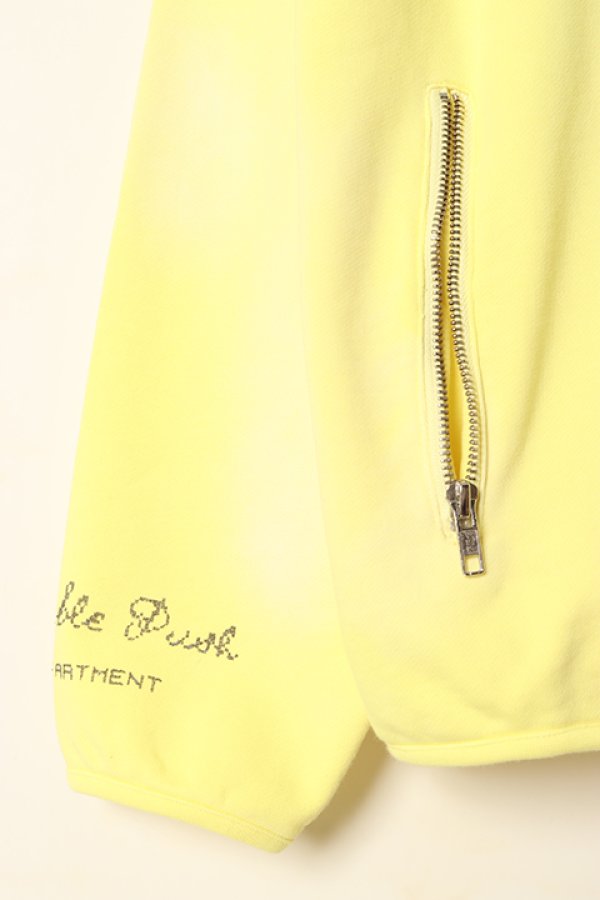 画像5: 【 30%OFF セール31,900円→22,330円】 TAIN DOUBLE PUSH タインダブルプッシュ DOUBLE PUSH HALF ZIP SWEAT{-BCS} (5)