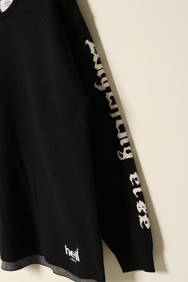 画像4: TAIN DOUBLE PUSH タインダブルプッシュ DOUBLE PUSH KNIT FOOTBALL{-BCS} (4)