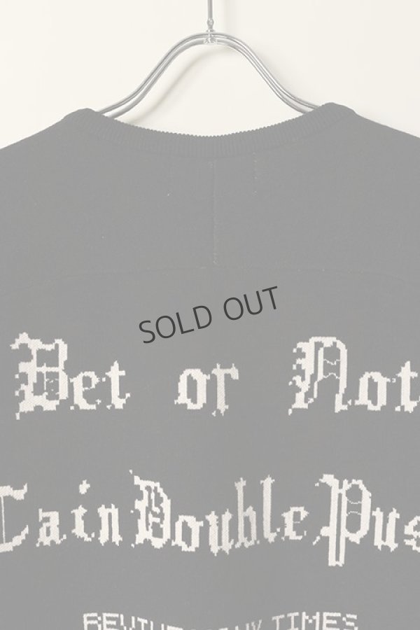 画像6: {SOLD}TAIN DOUBLE PUSH タインダブルプッシュ DOUBLE PUSH KNIT FOOTBALL{-BCS} (6)