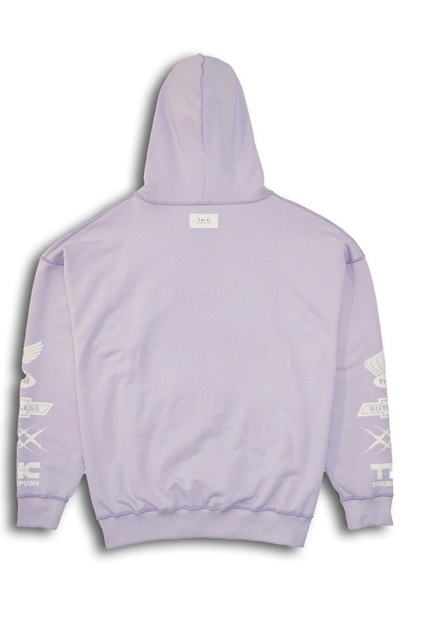 画像4: TAIN DOUBLE PUSH タインダブルプッシュ BRUSHED P/O HOODIE(リバーシブル){-BCA} (4)
