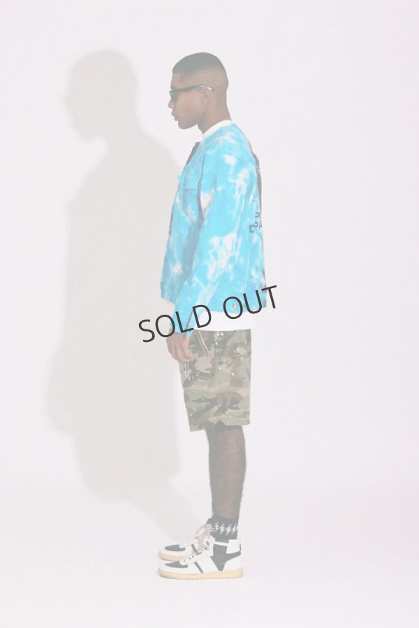 画像3: {SOLD}TAIN DOUBLE PUSH タインダブルプッシュ POWER DEPARTMENT UNEVEN DYEING JACKET{-BDS} (3)