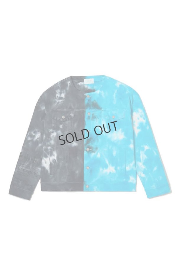 画像5: {SOLD}TAIN DOUBLE PUSH タインダブルプッシュ POWER DEPARTMENT UNEVEN DYEING JACKET{-BDS} (5)