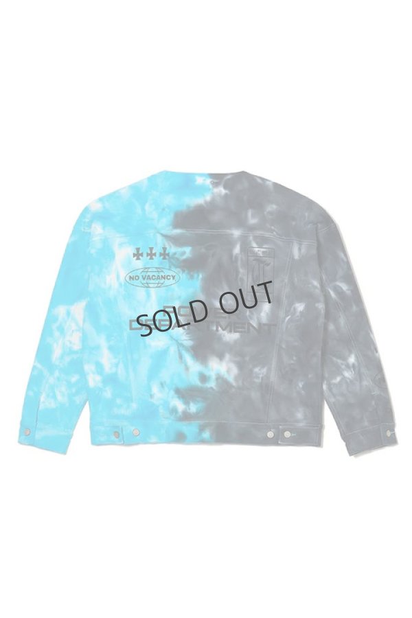 画像6: {SOLD}TAIN DOUBLE PUSH タインダブルプッシュ POWER DEPARTMENT UNEVEN DYEING JACKET{-BDS} (6)