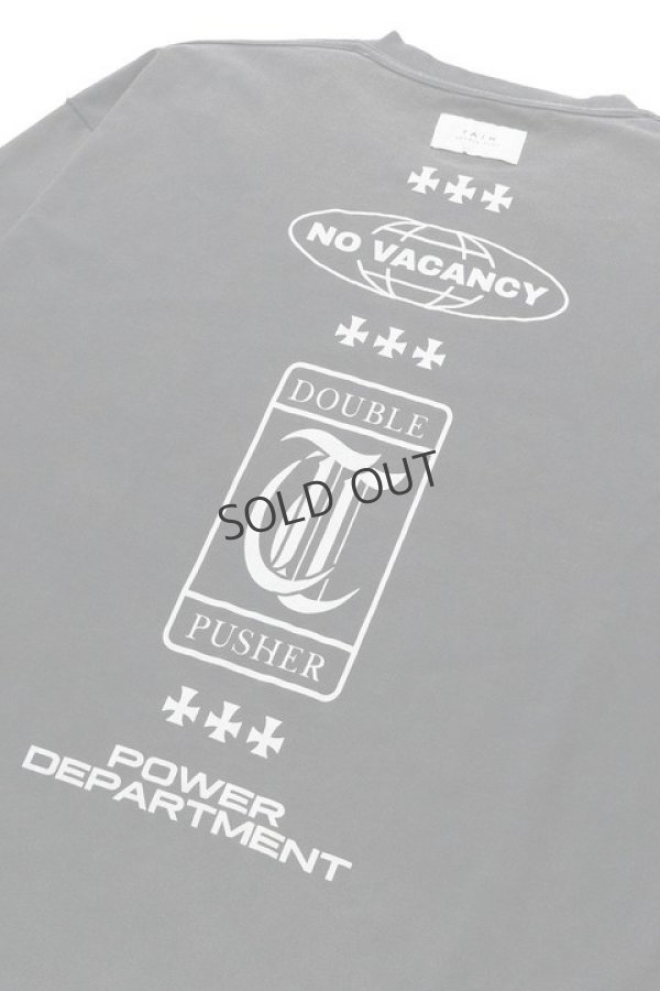 画像20: {SOLD}TAIN DOUBLE PUSH タインダブルプッシュ NO VACANCY LONG SLEEVE T-SHIRTS(リバーシブル){-BDS} (20)