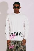 画像1: {SOLD}【24SS新作】TAIN DOUBLE PUSH タインダブルプッシュ NO VACANCY LONG SLEEVE T-SHIRTS（リバーシブル）{-BDS} (1)