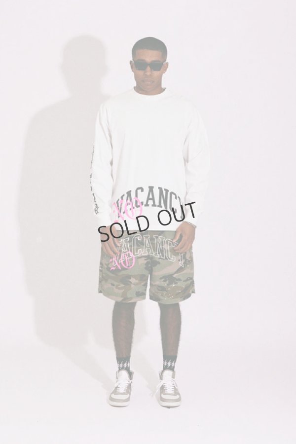 画像2: {SOLD}TAIN DOUBLE PUSH タインダブルプッシュ NO VACANCY LONG SLEEVE T-SHIRTS(リバーシブル){-BDS} (2)
