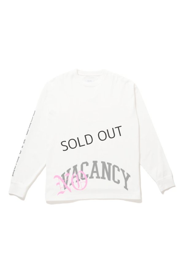 画像8: {SOLD}TAIN DOUBLE PUSH タインダブルプッシュ NO VACANCY LONG SLEEVE T-SHIRTS(リバーシブル){-BDS} (8)