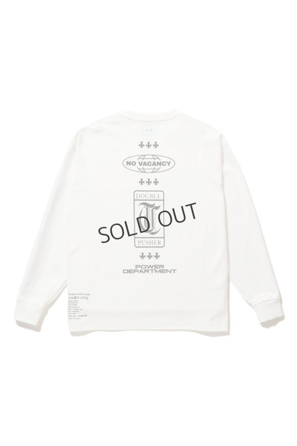 画像19: {SOLD}TAIN DOUBLE PUSH タインダブルプッシュ NO VACANCY LONG SLEEVE T-SHIRTS(リバーシブル){-BDS} (19)