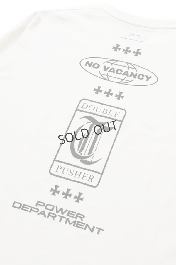 画像20: {SOLD}TAIN DOUBLE PUSH タインダブルプッシュ NO VACANCY LONG SLEEVE T-SHIRTS(リバーシブル){-BDS} (20)