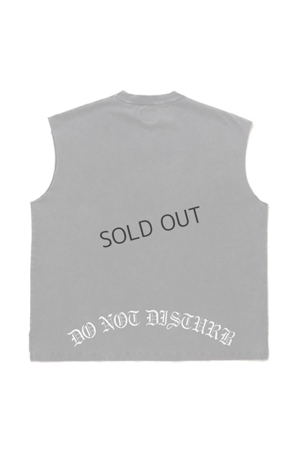 画像3: {SOLD}TAIN DOUBLE PUSH タインダブルプッシュ POWER DEPARTMENT NO SLEEVE T-SHIRTS{-BDS} (3)