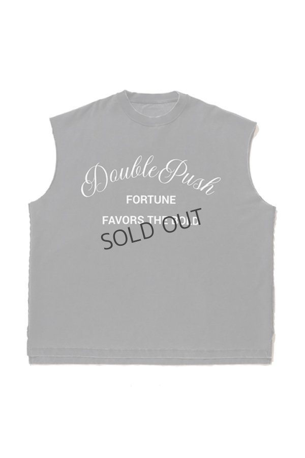 画像4: {SOLD}TAIN DOUBLE PUSH タインダブルプッシュ POWER DEPARTMENT NO SLEEVE T-SHIRTS{-BDS} (4)