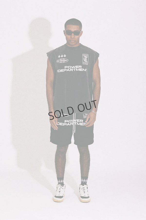 画像10: {SOLD}TAIN DOUBLE PUSH タインダブルプッシュ POWER DEPARTMENT NO SLEEVE T-SHIRTS{-BDS} (10)