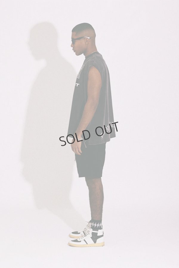 画像11: {SOLD}TAIN DOUBLE PUSH タインダブルプッシュ POWER DEPARTMENT NO SLEEVE T-SHIRTS{-BDS} (11)