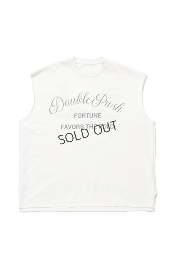 画像4: {SOLD}TAIN DOUBLE PUSH タインダブルプッシュ POWER DEPARTMENT NO SLEEVE T-SHIRTS{-BDS} (4)