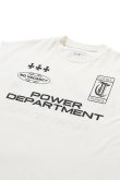 画像6: 【24SS新作】TAIN DOUBLE PUSH タインダブルプッシュ POWER DEPARTMENT NO SLEEVE T-SHIRTS{-BDS} (6)