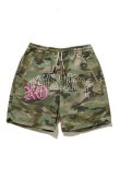 画像1: {SOLD}【24SS新作】TAIN DOUBLE PUSH タインダブルプッシュ NO VACANCY CAMO SHORTS{-BDS} (1)