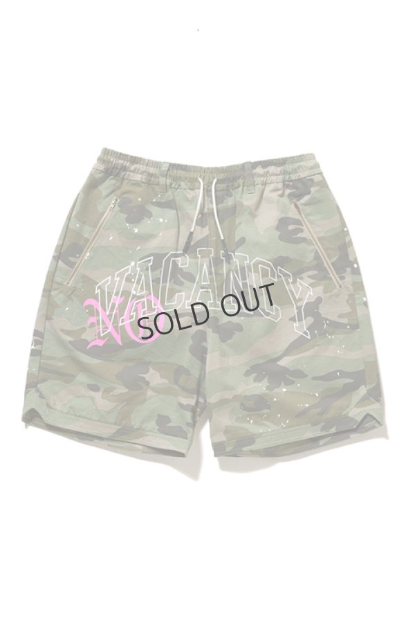 画像1: {SOLD}【24SS新作】TAIN DOUBLE PUSH タインダブルプッシュ NO VACANCY CAMO SHORTS{-BDS} (1)