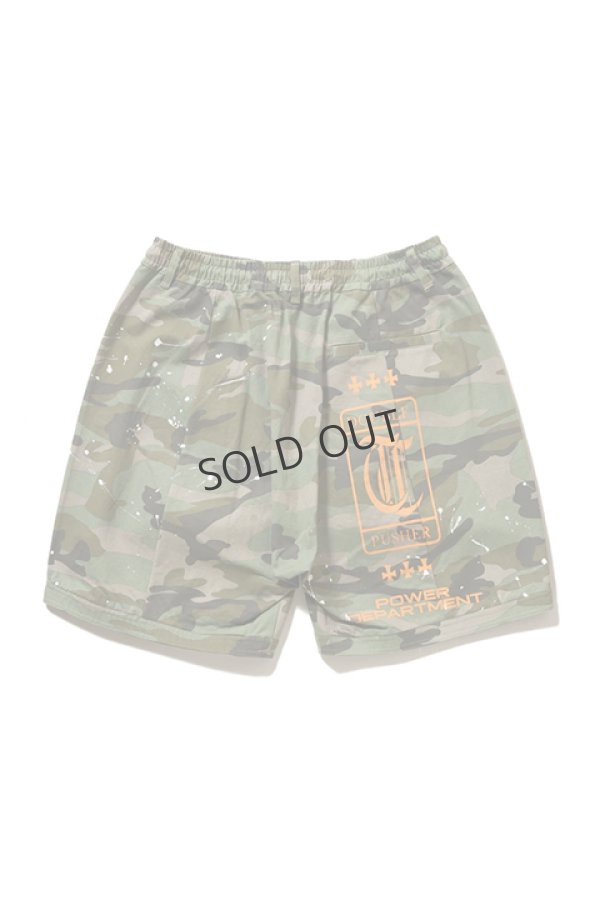 画像4: {SOLD}TAIN DOUBLE PUSH タインダブルプッシュ NO VACANCY CAMO SHORTS{-BDS} (4)