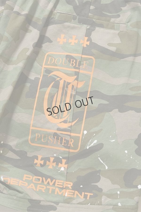 画像5: {SOLD}TAIN DOUBLE PUSH タインダブルプッシュ NO VACANCY CAMO SHORTS{-BDS} (5)