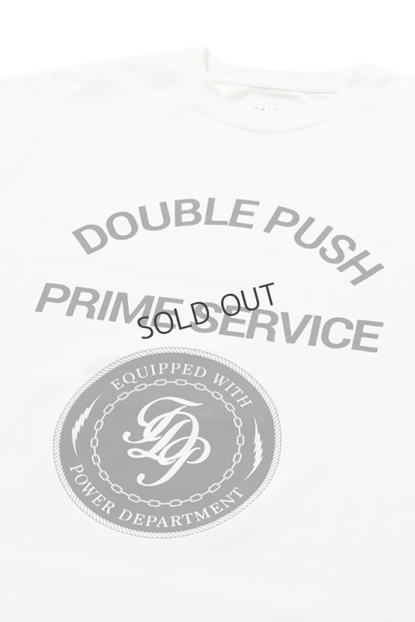 画像6: {SOLD}TAIN DOUBLE PUSH タインダブルプッシュ PRIME SERVICE SHORT SLEEVE T-SHITRS{-BDS} (6)