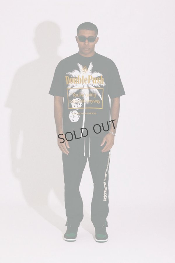 画像2: {SOLD}TAIN DOUBLE PUSH タインダブルプッシュ PALM DICE SHORT SLEEVE T-SHIRTS(リバーシブル){-BDS} (2)
