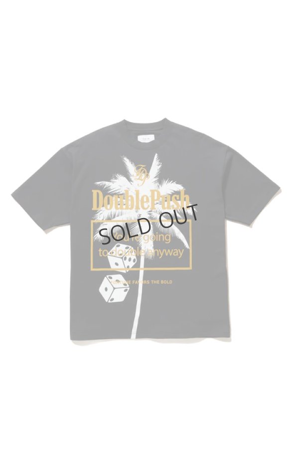画像8: {SOLD}TAIN DOUBLE PUSH タインダブルプッシュ PALM DICE SHORT SLEEVE T-SHIRTS(リバーシブル){-BDS} (8)
