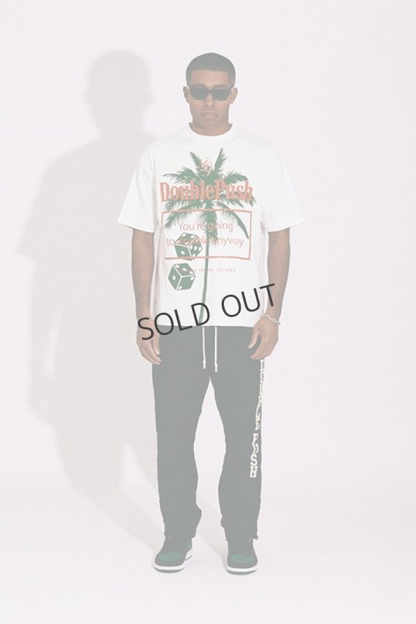 画像2: {SOLD}TAIN DOUBLE PUSH タインダブルプッシュ PALM DICE SHORT SLEEVE T-SHIRTS(リバーシブル){-BDS} (2)