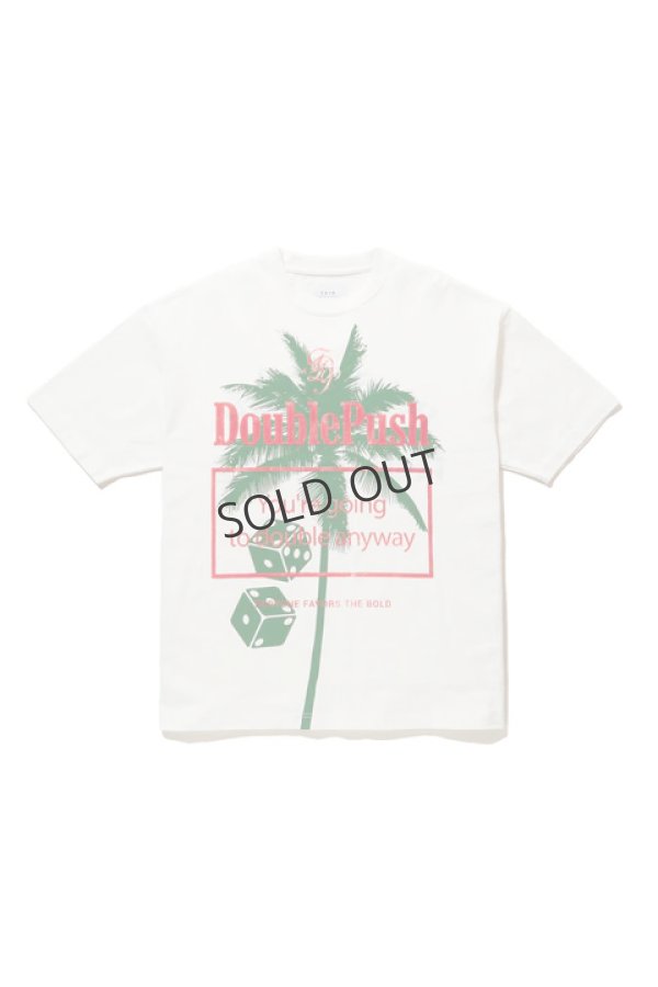 画像8: {SOLD}TAIN DOUBLE PUSH タインダブルプッシュ PALM DICE SHORT SLEEVE T-SHIRTS(リバーシブル){-BDS} (8)