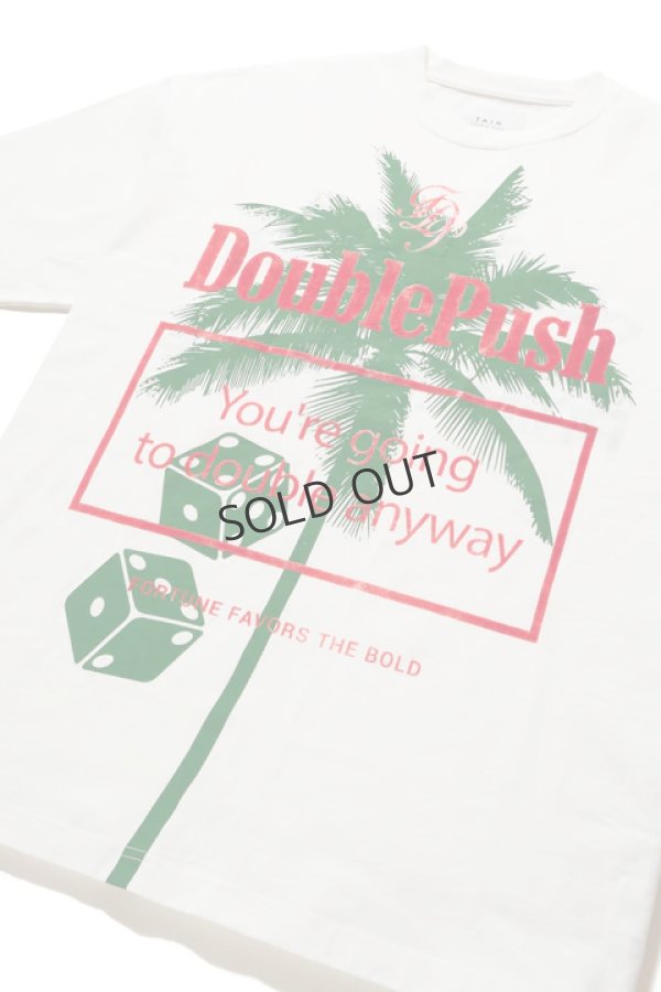 画像9: {SOLD}TAIN DOUBLE PUSH タインダブルプッシュ PALM DICE SHORT SLEEVE T-SHIRTS(リバーシブル){-BDS} (9)