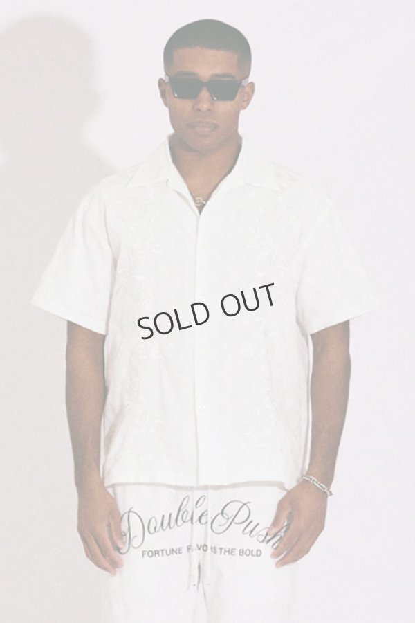 画像1: {SOLD}TAIN DOUBLE PUSH タインダブルプッシュ DOUBLE PUSH CUBA SHIRTS{-BDS} (1)