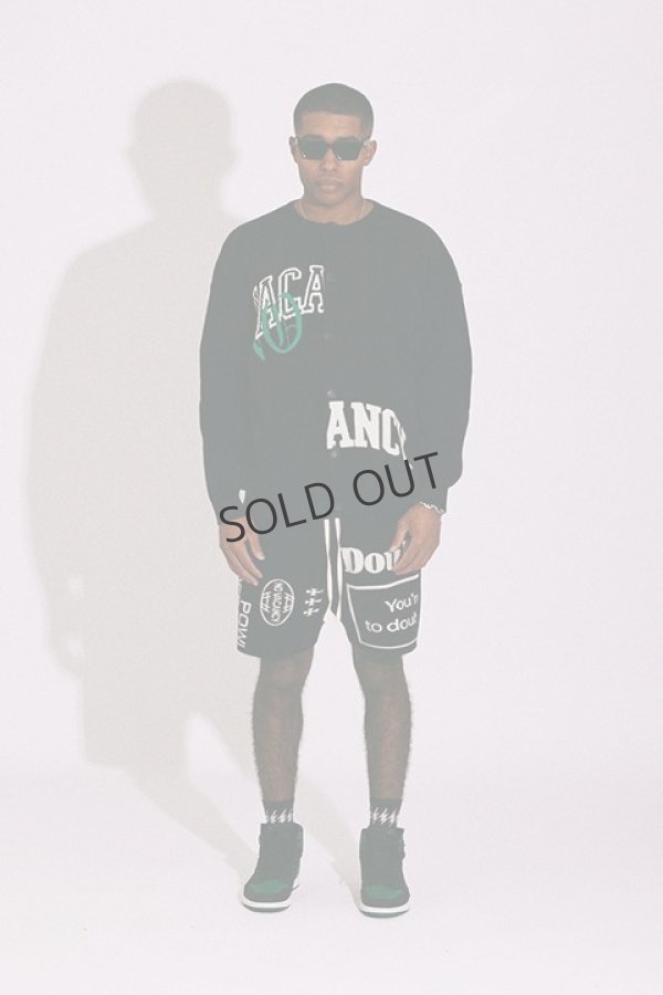 画像6: {SOLD}TAIN DOUBLE PUSH タインダブルプッシュ NO VACANCY KNIT CREW NECK CARDIGAN{-BDS} (6)