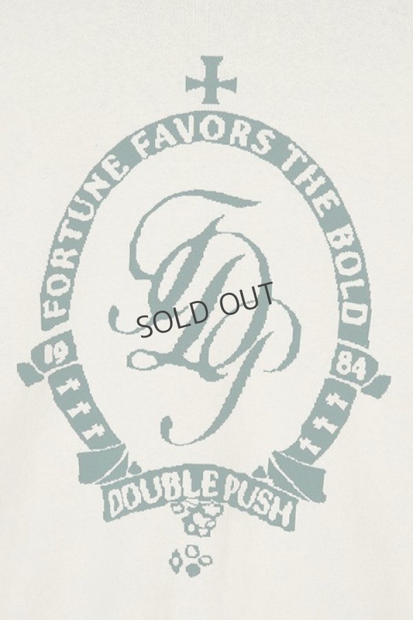 画像5: {SOLD}TAIN DOUBLE PUSH タインダブルプッシュ NO VACANCY KNIT CREW NECK CARDIGAN{-BDS} (5)