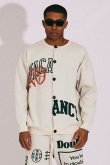 画像1: {SOLD}TAIN DOUBLE PUSH タインダブルプッシュ NO VACANCY KNIT CREW NECK CARDIGAN{-BDS} (1)