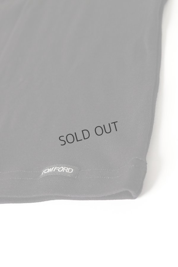 画像2: {SOLD}TOMFORD トムフォード Crew Neck T-shirts{-BBS} (2)