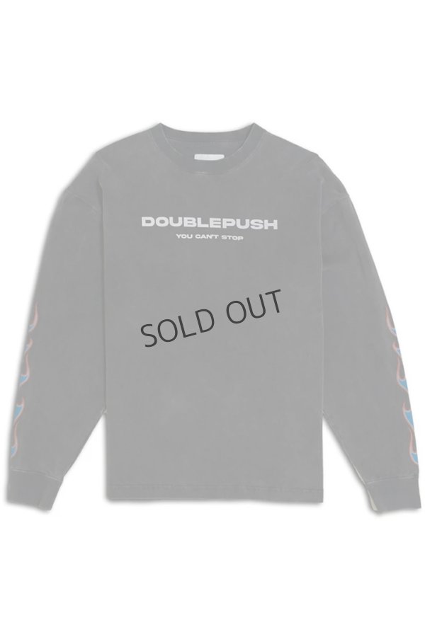 画像1: {SOLD}TAIN DOUBLE PUSH タインダブルプッシュ DOUBLE PUSH LONG SLEEVE T-SHIRTS{-BES} (1)