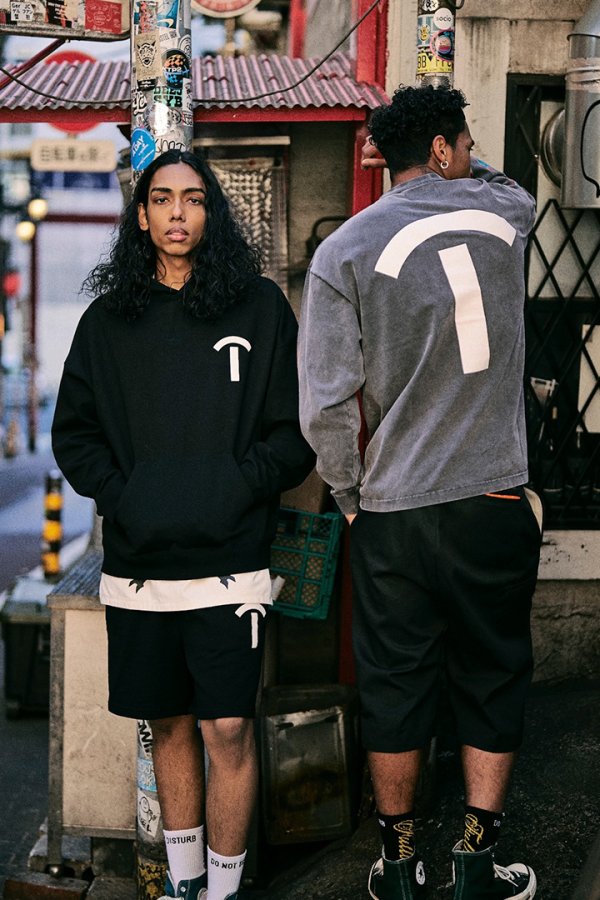 画像12: TAIN DOUBLE PUSH タインダブルプッシュ DOUBLE PUSH LONG SLEEVE T-SHIRTS{-BES} (12)