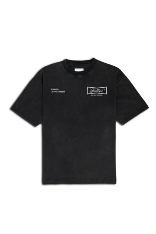 DOUBLE PUSH SHORT SLEEVE T-SHIRTS BLACK – TAIN DOUBLEPUSH