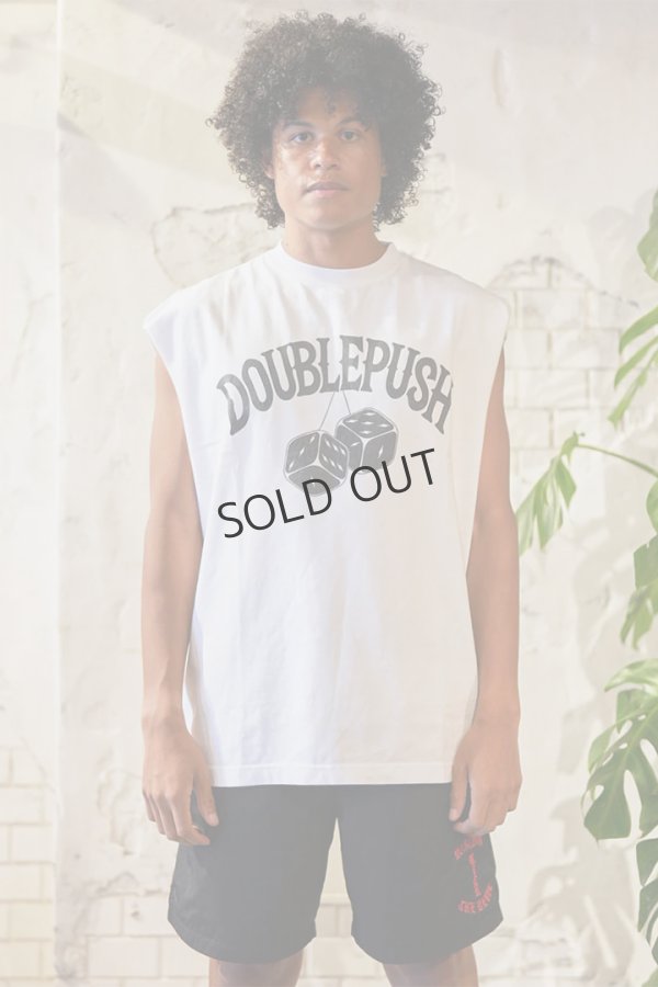 画像3: {SOLD}TAIN DOUBLE PUSH タインダブルプッシュ DOUBLE PUSH DICE NO SLEEVE T-SHIRTS{-BES} (3)