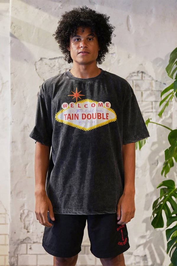 画像3: 【 20%OFF セール13,200円→10,560円】 TAIN DOUBLE PUSH タインダブルプッシュ WELCOME SHORT SLEEVE T-SHIRTS{-BES} (3)