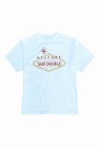 画像1: TAIN DOUBLE PUSH タインダブルプッシュ WELCOME SHORT SLEEVE T-SHIRTS{-BES} (1)