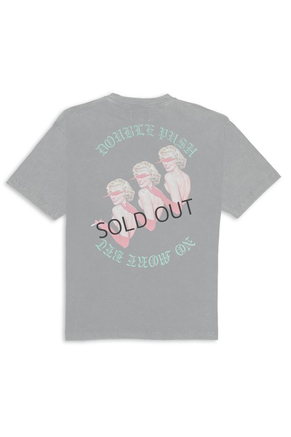 画像1: {SOLD}TAIN DOUBLE PUSH タインダブルプッシュ SMOKING BEAUTY SHORT SLEEVE T-SHIRTS{-BES} (1)