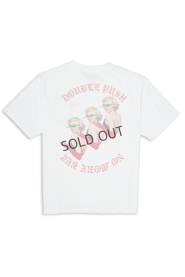 画像1: {SOLD}TAIN DOUBLE PUSH タインダブルプッシュ SMOKING BEAUTY SHORT SLEEVE T-SHIRTS{-BES} (1)